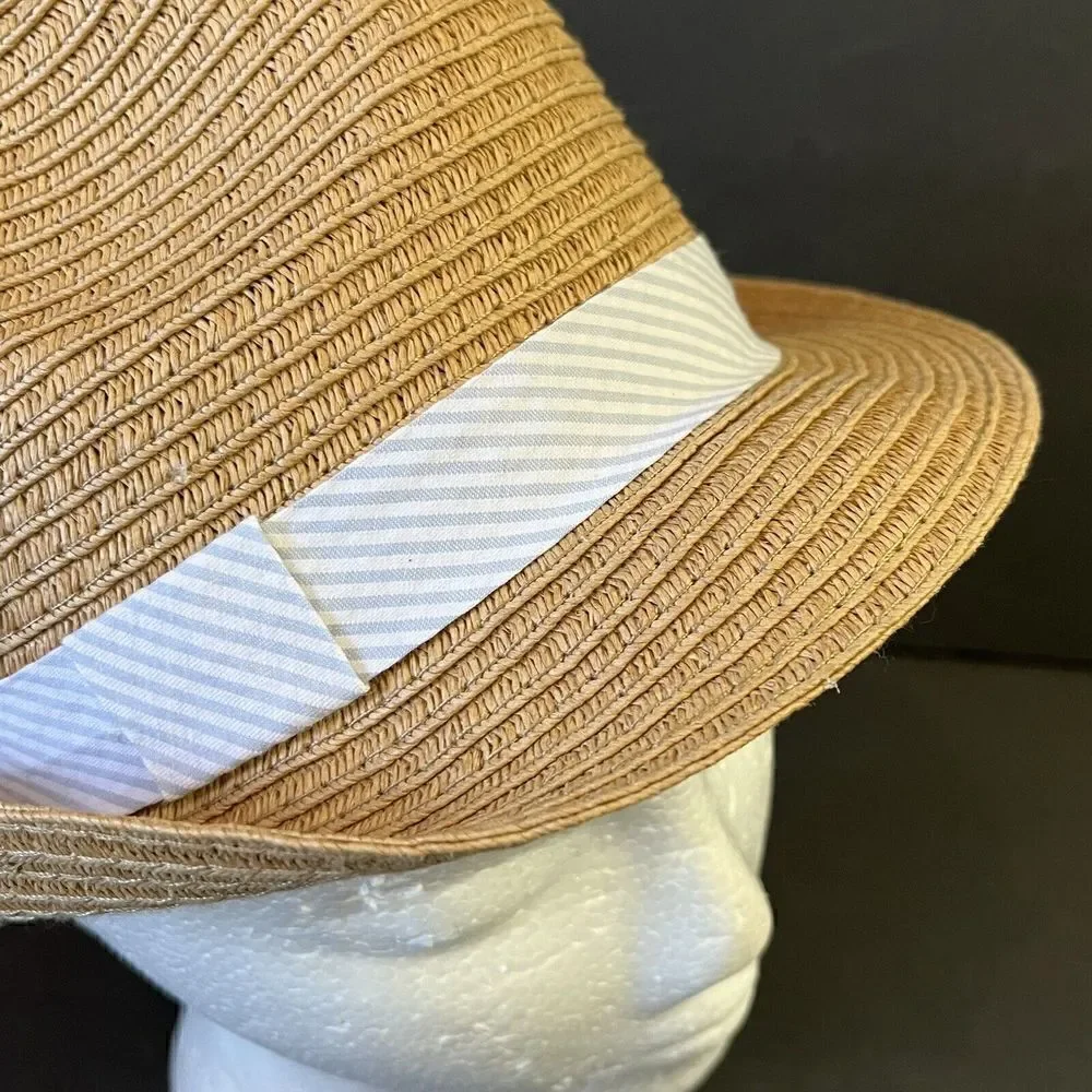 Tommy Bahama Kids Boys Fedora Hat Size S Beach Golf Boat Preppy Travel Easter